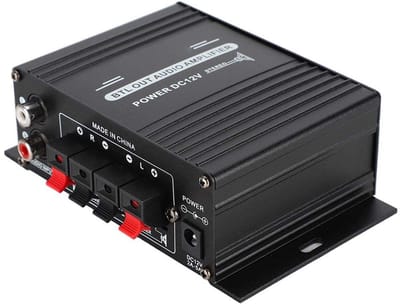 Dailygoods - Hi-Fi Audio Amplifier - 2 x 20 W - Compact en stijlvol - Digitale versterker - Perfect voor thuisgebruik - Krachtige audio-oplossing