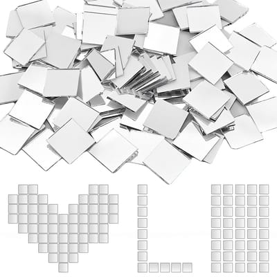 Dailygoods- Spiegeltegels Zelfklevend - Set van 100 - Decoratieve