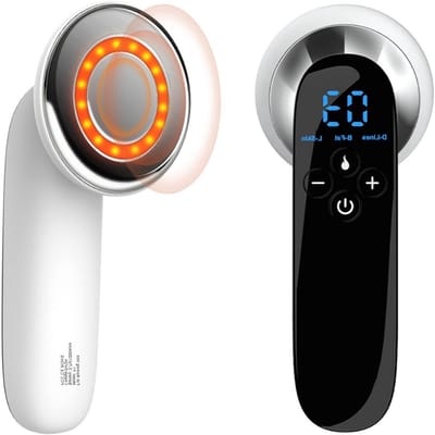 Thuys – Anti Cellulite Massage Apparaat – Elektrische Cupping Set Massage – Met Instelbare Snelheid – Lymfedrainage met Rood Lichttherapie – Huidverjongingsapparaat met LED-Scherm - Cavitatie Behandeling