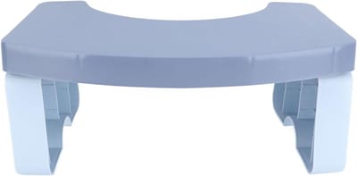 Opvouwbaar Toiletkrukje - Hurkstoel Voetenbank - Bevorderen Gezondheid - Optimale Hoogte - 40 x 23 x 7 cm - Blauw