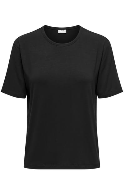 Jacqueline de Yong T-shirt Jdymila S/s O-neck Top Jrs 15330819 Black Dames Maat - XS