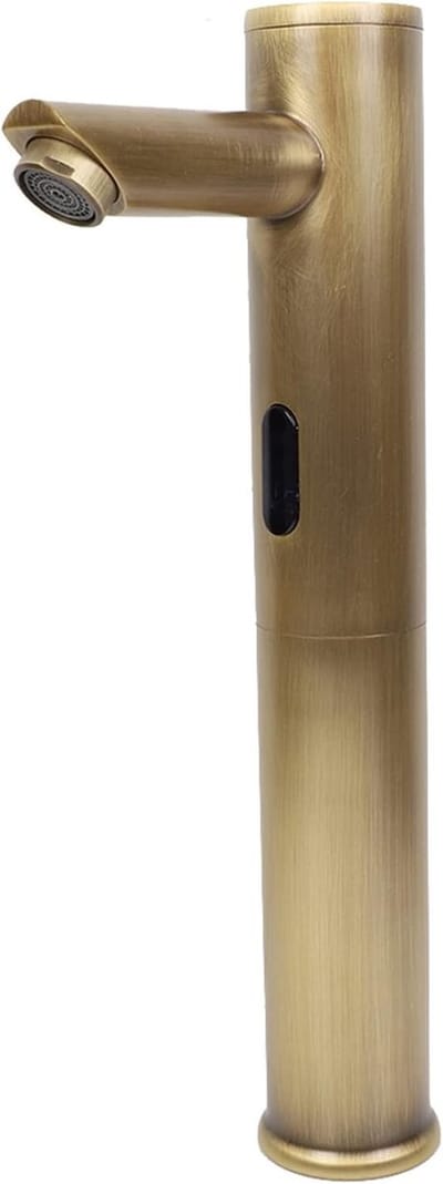 Handsfree Waterkraan voor Badkamer met Automatische Sensor - Vintage Design en Mengkraan Functie voor Gemakkelijk Gebruik