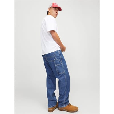 Jack And Jones Heren Alex Denim Relaxed Fit Jeans (Denim Blauw)