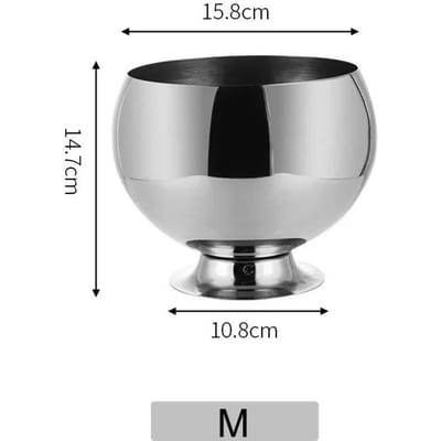 Seau à glace en acier inoxydable avec base, style nordique, portable, pour bar, karaoké, restaurant, fête, vin rouge, champagne
