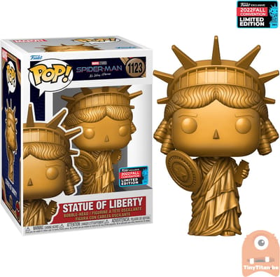 Marvel - Spiderman NWH - POP N° 1123 - Statue of Liberty - NYCC 2022 Exclusive