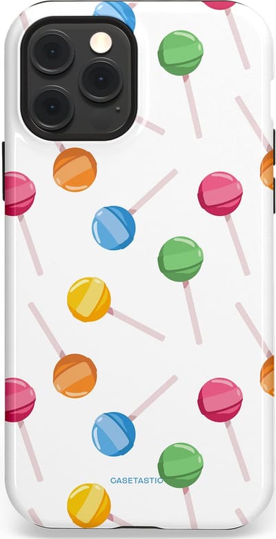 Casetastic Hoesje Geschikt voor Apple iPhone 12/12 Pro Magsafe - Stijlvolle Beschermende Duo-layer Case - Lollybom