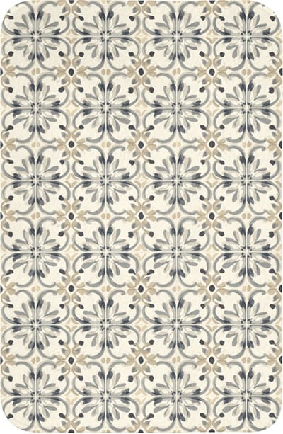 WC mat 40x60 cm - Antislip - Floraal - Patroon - Kleurrijk - Toiletmat - Vloermat - Douchemat - Toilet tapijt - Toiletmatten
