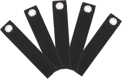 Spanbanden Set - Bevestigingsriemen - Kajak Transport - Heavy Duty Metaal - 22 cm - Zwart