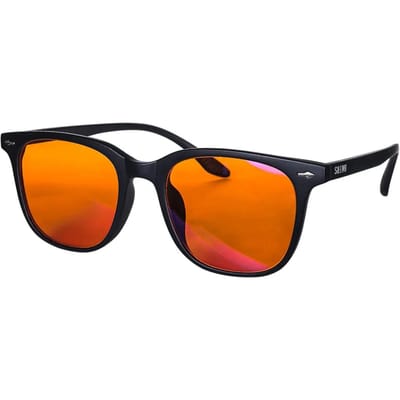 SHINU Oranje Lens Blauw Licht Blokkerende Bril voor Gamen Werken Mannen Vrouwen Anti Oogvermoeidheid Brillen orange