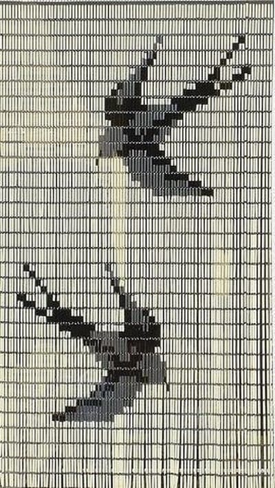 Vliegengordijn - deurgordijn - hulzen - Zwaluw - 90x210cm