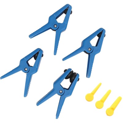 7-delige Set Vloeistofleidingstoppers met 3 Pluggen voor Remleiding Brandstofrail Slang A/C-leiding en Banjo-fitting blue