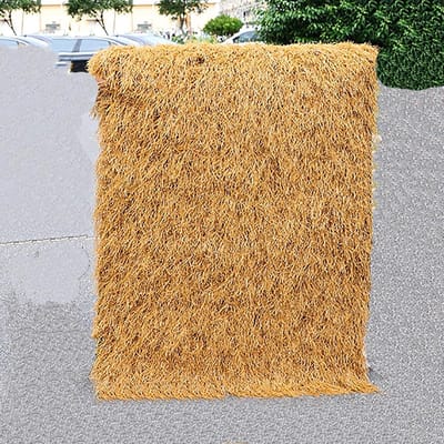 Kunstmatige Rieten Dakrollen - Synthetische Gras Panelen - Tuin Decoratie - Hoog Realisme - 05x3m - Geel