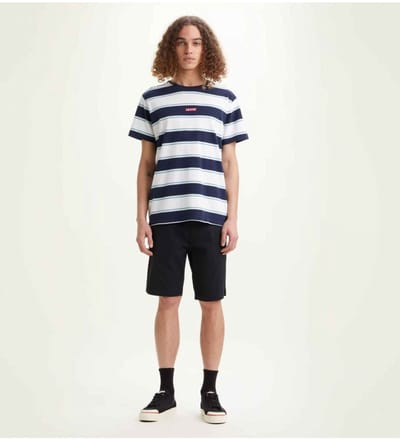 Regular fit Korte chino korte broek van Katoenmix