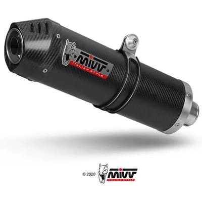 Motorfietsuitlaat demper Mivv Oval Triumph Tiger 1050 Sport