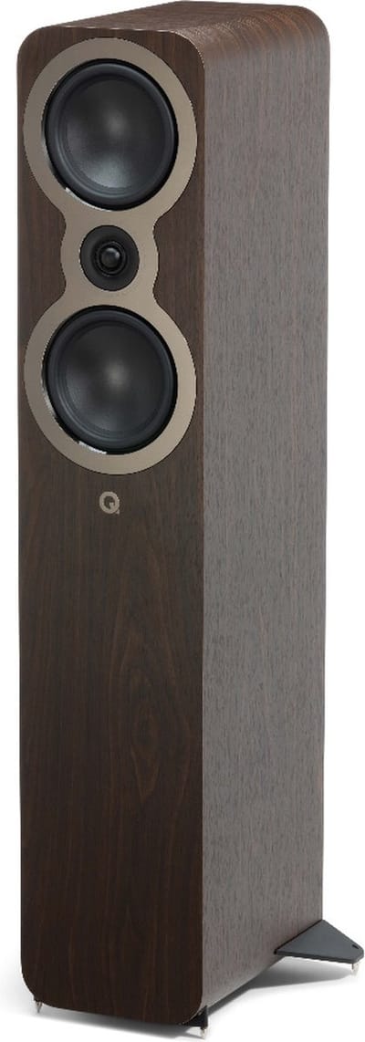 Q Acoustics: 3050c Vloerstaande Speakers - 2 Stuks - Claro Walnoot