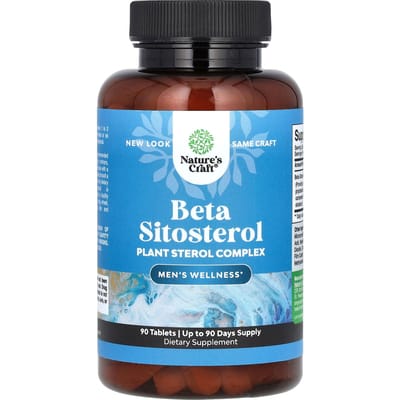 Nature'S Craft, Beta Sitosterol, Plantaardig Sterolencomplex, 90 Tabletten