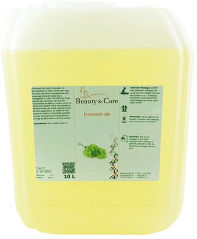 Druivenpit olie - Beauty & Care - 10 L. new
