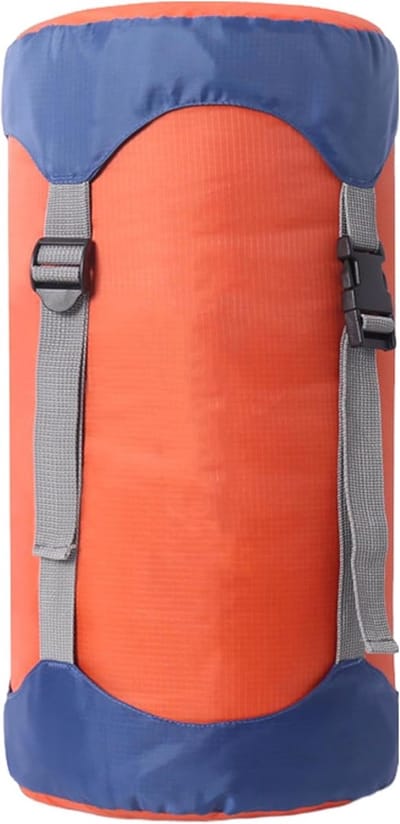 Compressiezak - Opbergzak Slaapzak - Kamperen Backpacken - Waterdicht Nylon - 35 Liter Capaciteit - Oranje