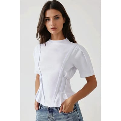 Fitted Crew Neck T-shirt