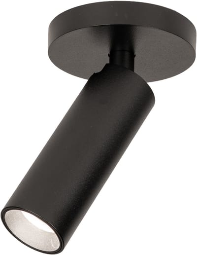 Lumidora Opbouwspot 75485 - FELICIA - GU10 - Zwart - Aluminium - Badkamerlamp - IP21