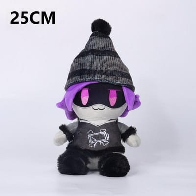 Nieuwe Anime Moord Drones Serie Knuffelkussen Knuffeldier Schattig Personage Cartoon Creativiteit Zacht Pluche Speelgoed Verjaardagscadeau black