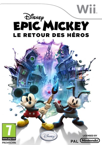 Nintendo Epic Mickey 2: The Power of Two, Wii video-game Basis