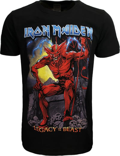 Iron Maiden Legacy of the Beast T-Shirt - Officiële Merchandise - L