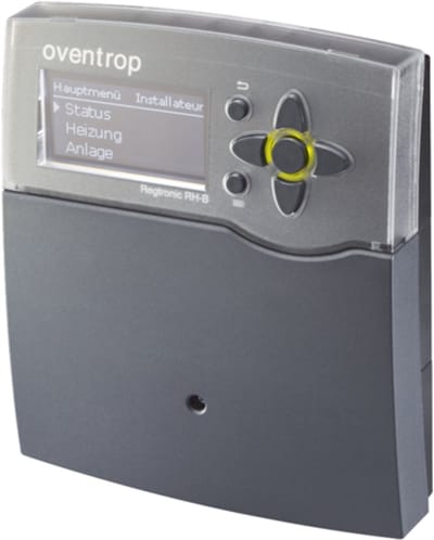 OVENTROP Regtronic RH weersafhankelijke verwarmingscircuitregelaar voor gemengd/ongemengd verwarmingscircuit met 1 x buitensensor, 1 x pijpaanvoelsensor en 2 x boilersensor, 1152083