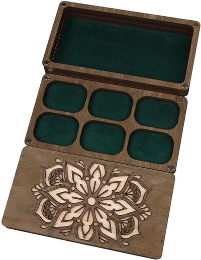 Kralen Organizer - Sieraden Maken - Ambachten Sorteren - Dubbel Laags Ontwerp - 266 cm Hoog - Houtkleurig