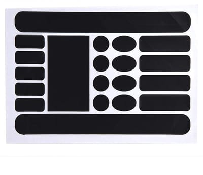 Dailygoods- Fietsframebeschermer Effectieve Bescherming - Fietsstickers - Kettingbescherming - Decoratie - Eenvoudige Installatie - Professionele Kwaliteit - Framebescherming