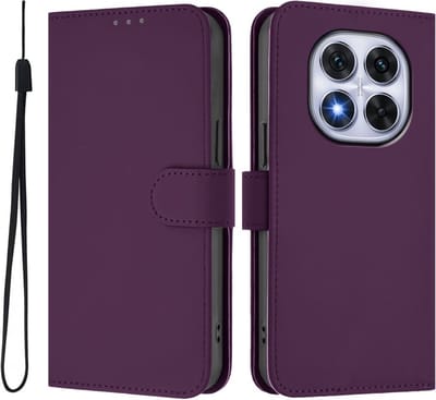 Coverup Hoesje - Geschikt voor Xiaomi Redmi Note 14 Pro 5G / Pro+ / Poco X7 Hoesje - Coverup Book Case - Paars