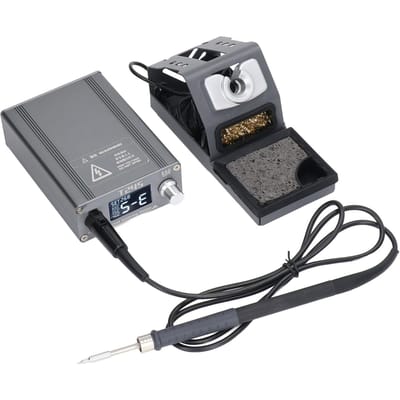 Station de soudage pour téléphone portable, métal, plastique, outil de réparation intelligent à température constante avec écran LCD EU Plug