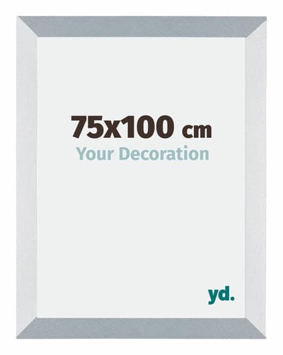 Your Decoration - Fotolijst 75x100 cm - MDF - Aluminium Geborsteld - Mura