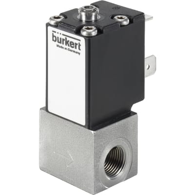 Magneetventiel G1/8'' NC RVS EPDM -1-3bar/-15-44psi 24VDC 2871 255592