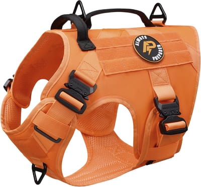 Always Prepared Pro Hondentuig Hondentuigje Anti Trek Tuig Hondenharnas Y Tuig Hond Oranje Maat M