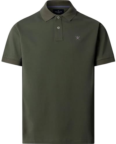 Hackett Hm5600148 Slim Fit Korte Mouw Poloshirt Groen L Man
