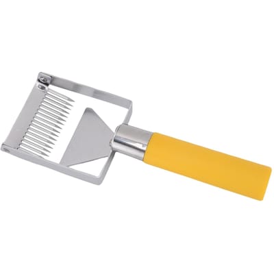 Fourche à désoperculer le miel réglable Acier inoxydable Nid d'abeille Grattoir à miel Poignée en plastique Apiculture Équipement d'apiculteur gray