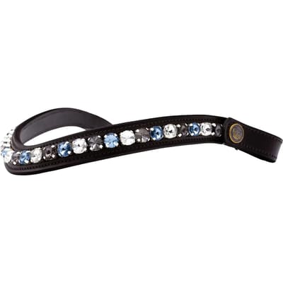 Frontbalk voor paard met crystal blue motief Bridlery