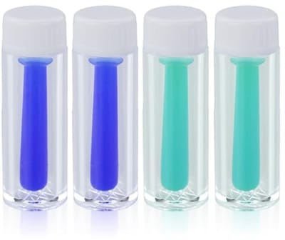 Zachte contactlenzen met zuignapset - 4 stuks