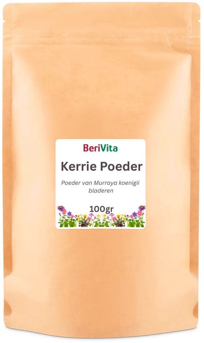 Kerrieblad Poeder 100gr - Puur Curry Leaves Powder - Haarmasker