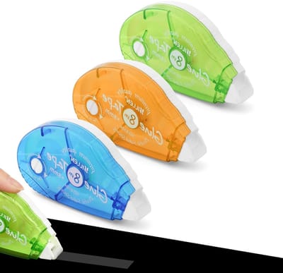 Set van 3 Zelfklevende Rollers voor Scrapbooking en Fotoalbums - Ideaal voor Creatieve Projecten en Ambachten (8mm)