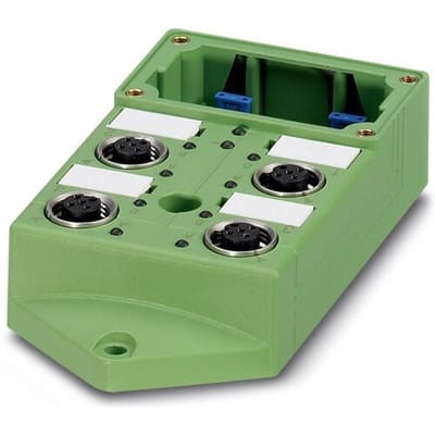 Phoenix Contact SACB-4/ 4-L-C GG SCO 1516726 Passieve sensor/actorbox M12-verdeler met metalen schroefdraad 1 stuk(s) Piece