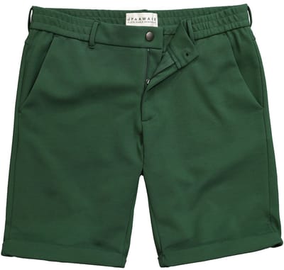 JP 1880 - Heren - Chino-bermuda FLEXNAMIC® duurzaam Buik-Fit Regular Fit - Donkergroen - Maat 70