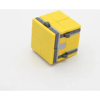 Bouwsteen Blokken Speelgoed Puzzel Slimme Fidget Magische Kubussen Spinner Vingertop Tech Assembleren Nieuwste Intelligentie Speelgoed