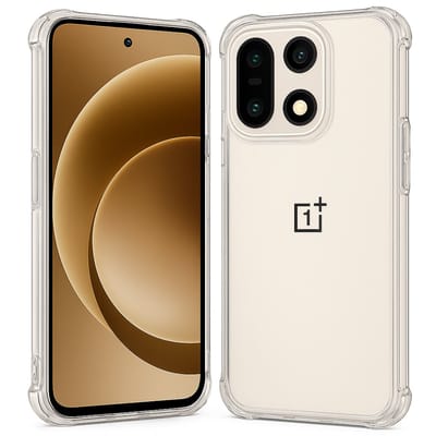 TechNow Hoesje geschikt voor OnePlus 15 Hoesje Screenprotector - Extreme Shock Case – Case Transparant