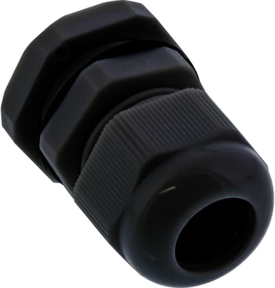Kabelwartel | PG7 | 3-6,5 mm | IP68 | zwart | 10 stuks