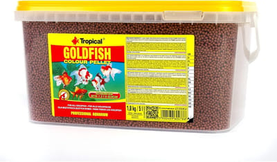Goudvis Kleurvoer Korrels - Drijvend Visvoer voor Siervissen (5000 ml)