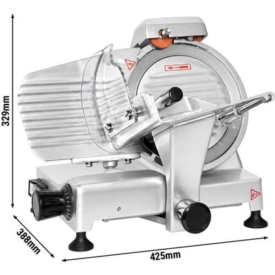 GGM Gastro Aufschnittmaschine mit Self-Lock-System - 120 Watt - Messer: Ø 220mm
