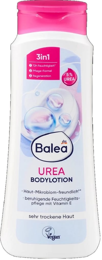Balea Urea Bodylotion - Bodylotion voor zeer gevoelige en droge huid - Bodylotion met Urea - 400 ml