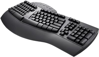 Perixx Periboard-512NL Ergonomisch Toetsenbord – Gesplitst Design – QWERTY/US – NL Editie - Voldoet aan NDAA
